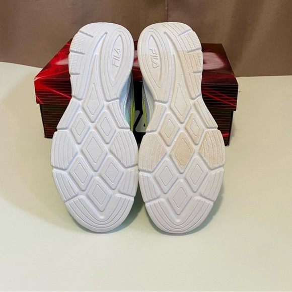 NWT Fila Kids' 3.5 Pastel Purple and Green Athletic Sneakers - Picture 5 of 5